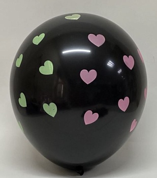 Воздушные шары "СЕРДЦЕ" пастель (12*30см)   1*25 Воздушные шары "СЕРДЦЕ" пастель (12*30см)   1*25