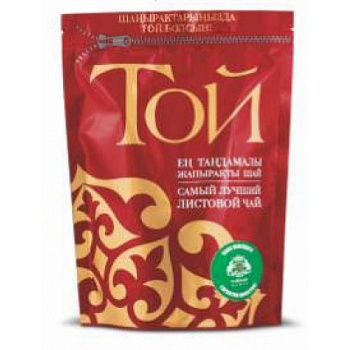 ТОЙ Чай черный лист. КЕНИЯ (КРАСНЫЙ) 200гр zip-пакет 1*30