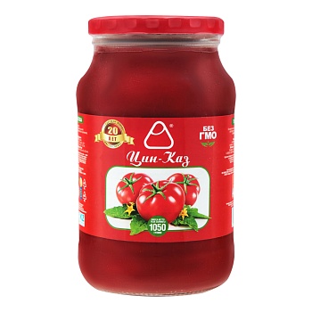 ЦИН-КАЗ Томатная паста  1050гр стекл/банка 1*8