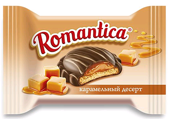 СЛАВЯНКА Десерт ROMANTICA карамельный /пак 1кг/  1*5