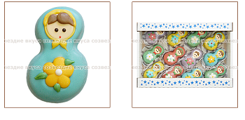 СВ Зефир ШОКОЛАДНЫЕ ВИЛАНКИ матрешка №1036  1*0,6