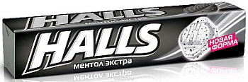 ХОЛЛС Леденцы Ментол экстра 25гр  1*12