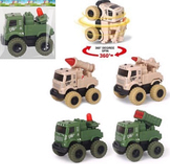 Игрушка МАШИНКА инерционная ВОЕННАЯ 18*13*7см   1*1