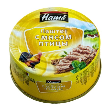 ХАМЕ Паштет 250гр Мясо птицы 1 8 19.11.2021 14 33 56