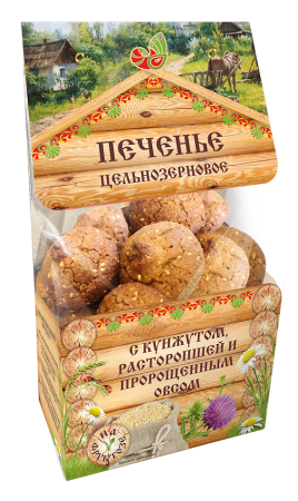 кунжутное с расторопшей печенье коробка