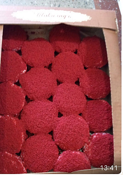 ШОКОЛАДЪ Пирожное КРАСНАЯ ШАПОЧКА   1*1,1