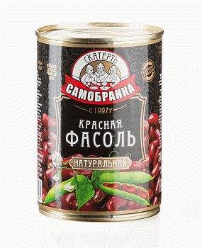 -15% СКАТ-САМОБР Фасоль красная отборная 425мл ж/б 1*12