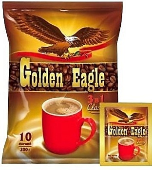 GOLDEN EAGLE Напиток кофейный Classic 3 в 1 1кор*20бл 20гр*25  1*25