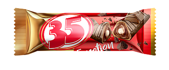 ЭССЕН Конфеты 35 Шоколад вафельные  1*4