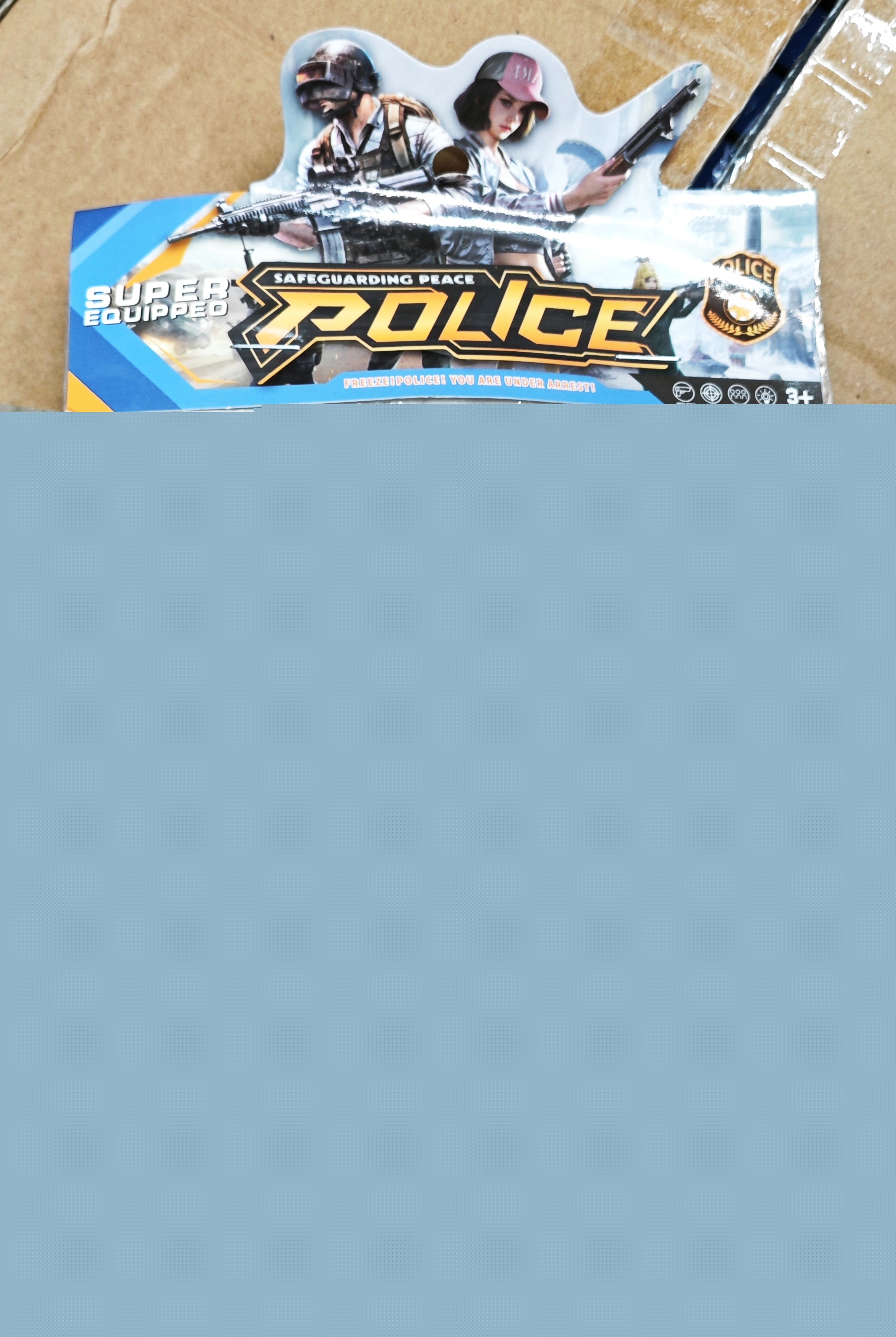 Игрушка НАБОР Пистолет и наручники   1*1