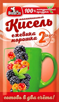 Pr.PRESTON Кисель Б/П Ежевика и Морошка 30гр  1*30