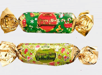 АТАГ Конфеты ТВ HAPPY NEW COLLECTION комбинир (перекрут) 1*2