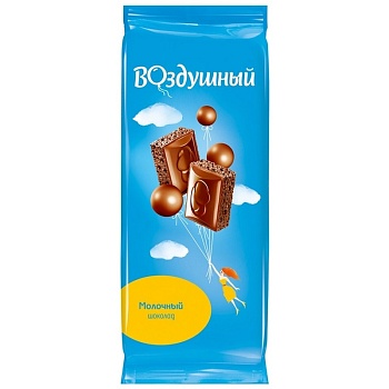 КРАФТ Шоколад ВОЗДУШНЫЙ молочный пористый 80гр  1*20