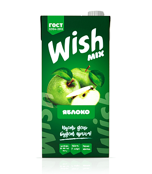 ВИШ МИКС 2л Нектар ЯБЛОЧНЫЙ т/пак 1*6
