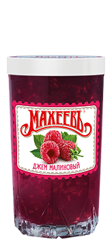 МАХЕЕВЪ Джем МАЛИНОВЫЙ  400гр стакан 1*10