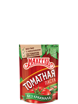 МАХЕЕВЪ Томатная паста ДОМАШНЯЯ 70гр пакет 1*36