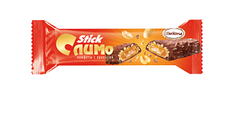 АККОНД Конфеты СЛИМО СТИК арахис 1*3