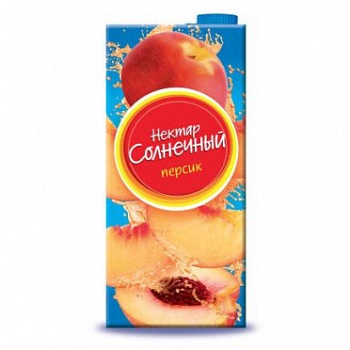 СОЛНЕЧНЫЙ 1,9л Напиток сокосодерж ПЕРСИК  1*6