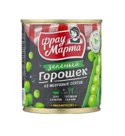 ФРАУ МАРТА Горошек зеленый  310гр ж б ГОСТ1 15 22.03.2022 16 37 40