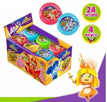 КАНДИ-КЛАБ SUPER ROLL TATTOO (семь королевств) Жев.резинка в роллере ассорти 12гр  16*24 КАНДИ-КЛАБ SUPER ROLL TATTOO (семь королевств) Жев.резинка в роллере ассорти 12гр  16*24
