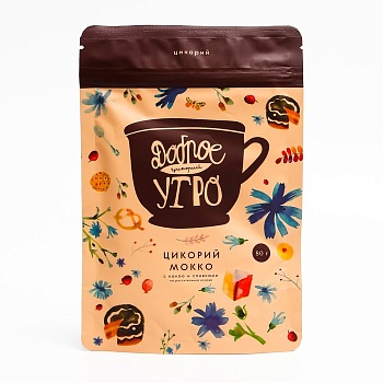 ДОБРОЕ УТРО Цикорий МОККО с какао и сливками 80гр м/уп 1*36