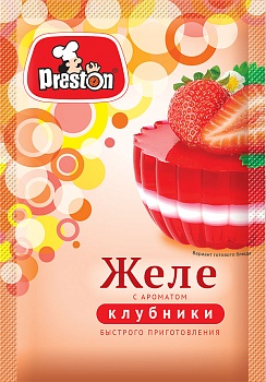 Pr.PRESTON Желе Клубника 50гр  1*20