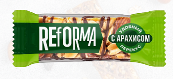НОВИНКА СЛАВЯНКА Конфеты REFORMA с арахисом 500гр. 1*4