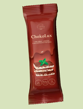 ПРОДПОСТАВКА Хлебцы ЧОКО ЛАКС рис. в мол. глаз. 20МХ 68гр  1*26