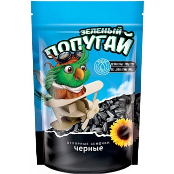 KDV Семечки ЗЕЛЕНЫЙ ПОПУГАЙ 300г  1*12