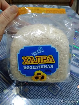 ТАРАЗ Халва Воздушная Кусковая фас.350гр  1*6