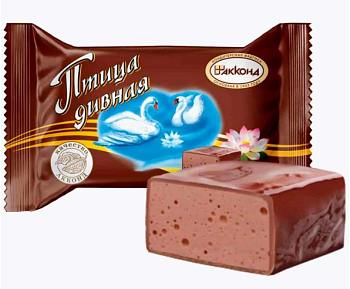 АККОНД Конфеты ПТИЦА ДИВНАЯ в шок.глаз вкус шоколад мини  1*2