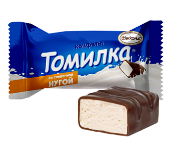 АККОНД Шок.батончик ТОМИЛКА сливоч.нуга 30 гр 6*22