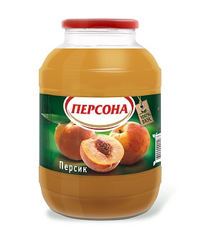 ПЕРСОНА 3л Нектар ПЕРСИК  ст/банка твист 1*4
