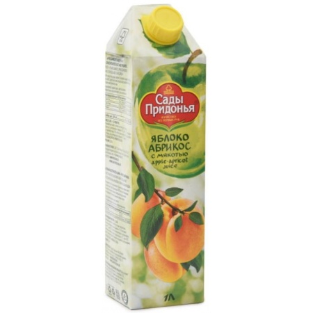 САДЫ ПРИДОНЬЯ 1л Сок ЯБЛОКО АБРИКОС восстан. с мякотью т пак  1 12 24.11.2021 16 26 10