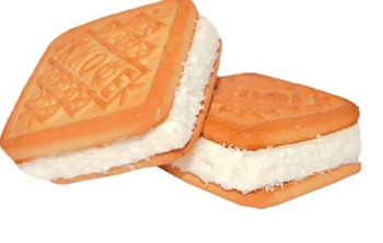 КС Печенье-сэндвич СНЕЖЕНКА   1*3