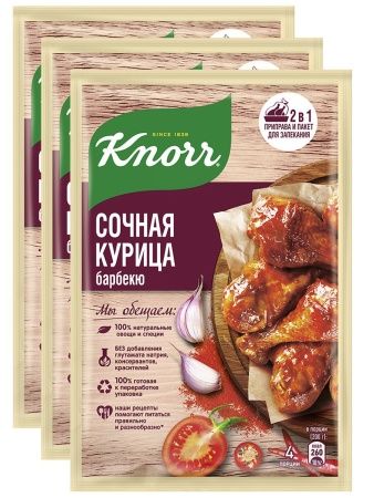 АКЦИЯ KNORR Приправа на второе для Сочной курицы барбекю 26гр  1 27 11.05.2022 17 03 11