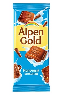 АЛПЕН ГОЛД Шоколад Молочный  80гр  1*21