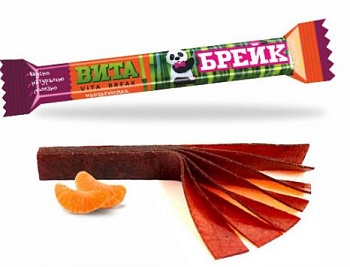 ЖАКО Пастила ВИТА БРЕЙК мандариновая  1*1
