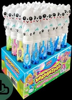 Мыльные пузыри НАДУВАТЕЛИ ПАНДА  60мл  12*24