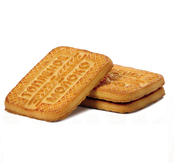 МИНУСИНСК Печенье НА ТОПЛЕНОМ МОЛОКЕ фас.240гр  1*22