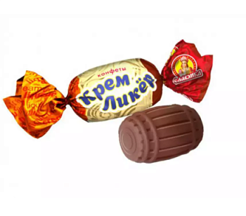 -6% СЛАВЯНКА Конфеты КРЕМ-ЛИКЁР /пак.1кг./ 1*6