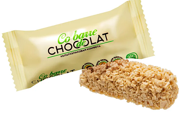 CO BARRE DE СHOCOLAT Конфеты мультизлаковые с белой глаз. 1*2