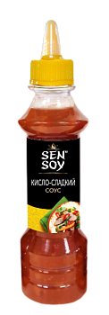 СЭНСОЙ Соус Кисло-сладкий 260гр ПЭТ/бут 1*12