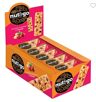 KDV Батончик Nut N Go  42гр.  8*18