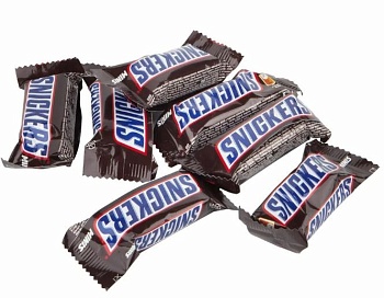 МАРС Конфеты Сникерс Мини комбинир  1*7 МАРС Конфеты Сникерс Мини комбинир  1*7