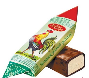 КР.ОКТ Конфеты ПЕТУШОК ЗОЛОТОЙ ГРЕБЕШОК пралиновые  1*5 КР.ОКТ Конфеты ПЕТУШОК ЗОЛОТОЙ ГРЕБЕШОК пралиновые  1*5