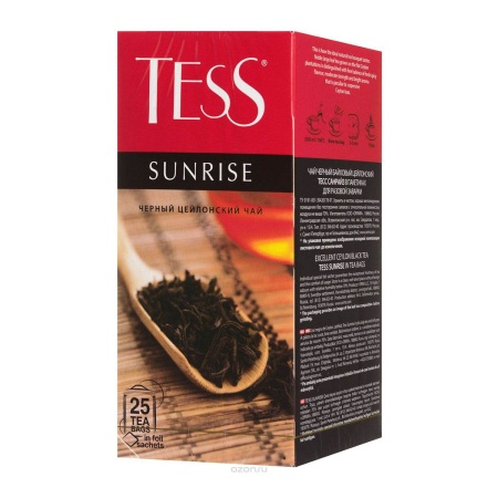 ТЕСС Чай черный пак. Санрайз  (25п 1,8г)  1 10 30.03.2022 10 13 59