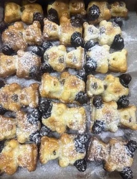 АЛТАЙСКИЕ ВКУСНЯШКИ Печенье бисквитное ШАЛУНИШКИ с вар.сгущ.   1*1,3