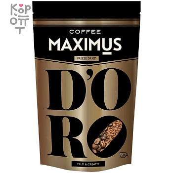 MAXIMUS Кофе сублим. DORO 70гр м/уп 1*32