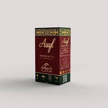 АУЛ Чай черный гран. ПРЕМИУМ 250гр пачка 1*40